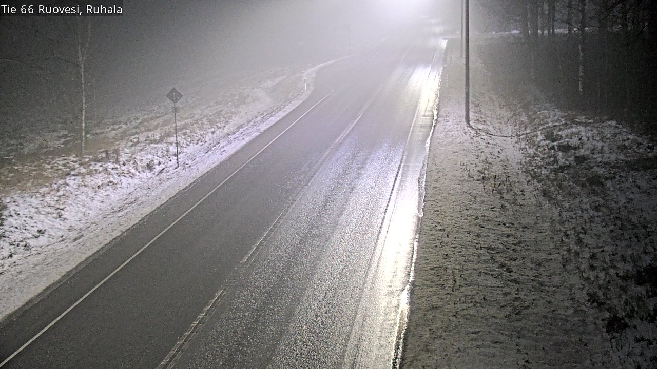 Weather Camera Image Road 66 Ruovesi, Ruhala, Ruovesi, Pirkanmaa
