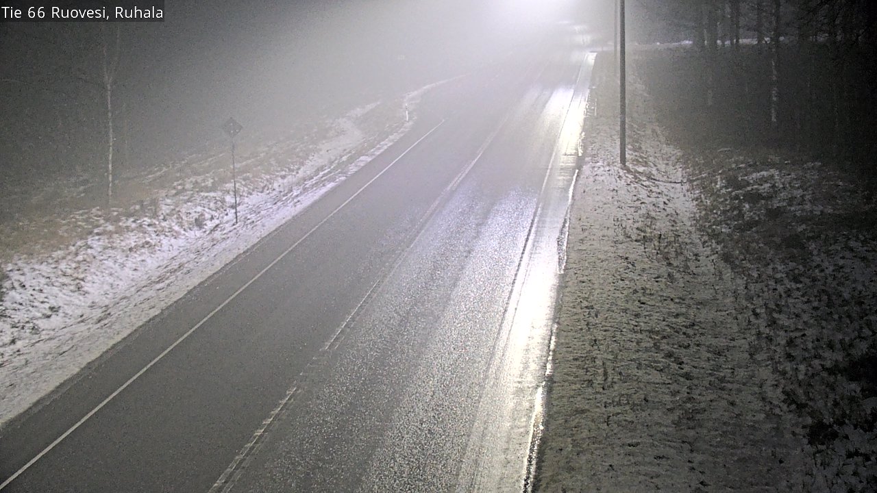 Weather Camera Image Road 66 Ruovesi, Ruhala, Ruovesi, Pirkanmaa