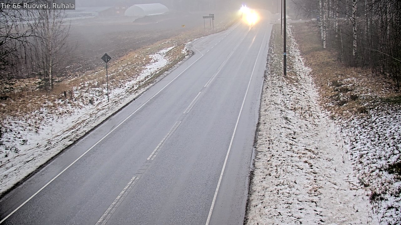 Weather Camera Image Road 66 Ruovesi, Ruhala, Ruovesi, Pirkanmaa
