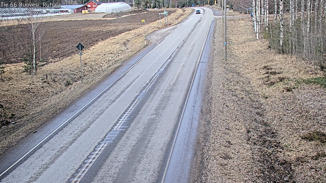 Weather Camera Image Road 66 Ruovesi, Ruhala, Ruovesi, Pirkanmaa