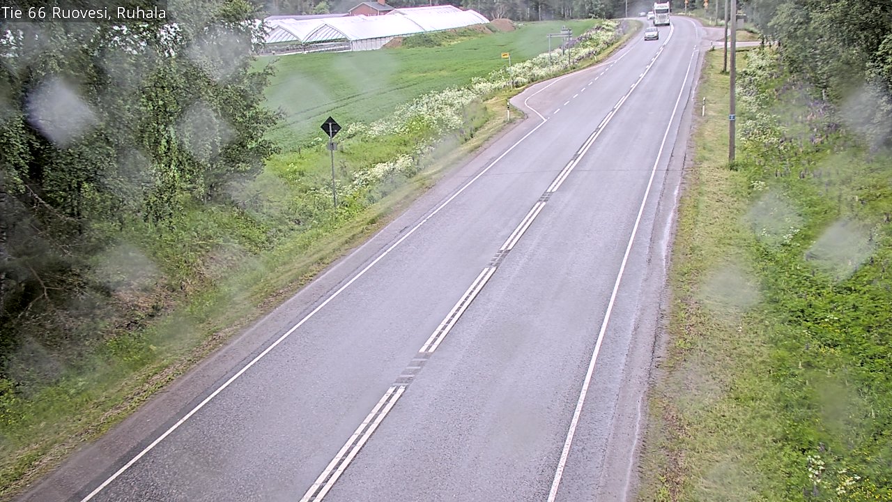 Weather Camera Image Road 66 Ruovesi, Ruhala, Ruovesi, Pirkanmaa