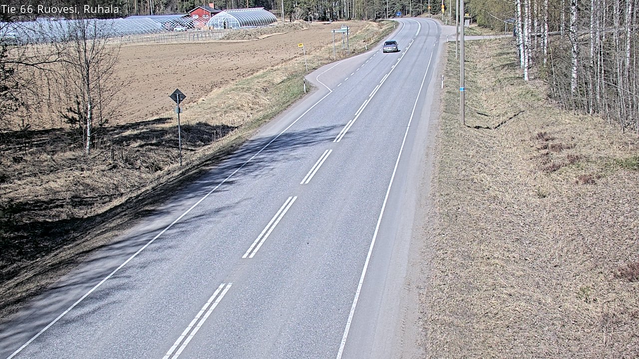 Weather Camera Image Väg 66 Ruovesi, Ruhala, Ruovesi, Pirkanmaa