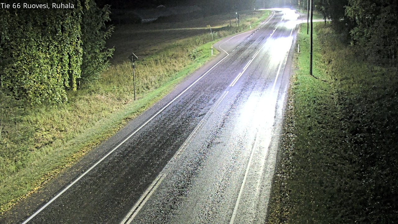 Weather Camera Image Väg 66 Ruovesi, Ruhala, Ruovesi, Pirkanmaa