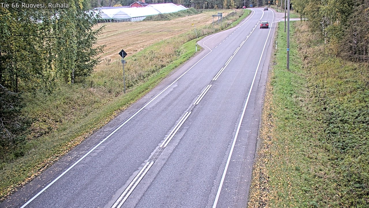 Weather Camera Image Väg 66 Ruovesi, Ruhala, Ruovesi, Pirkanmaa