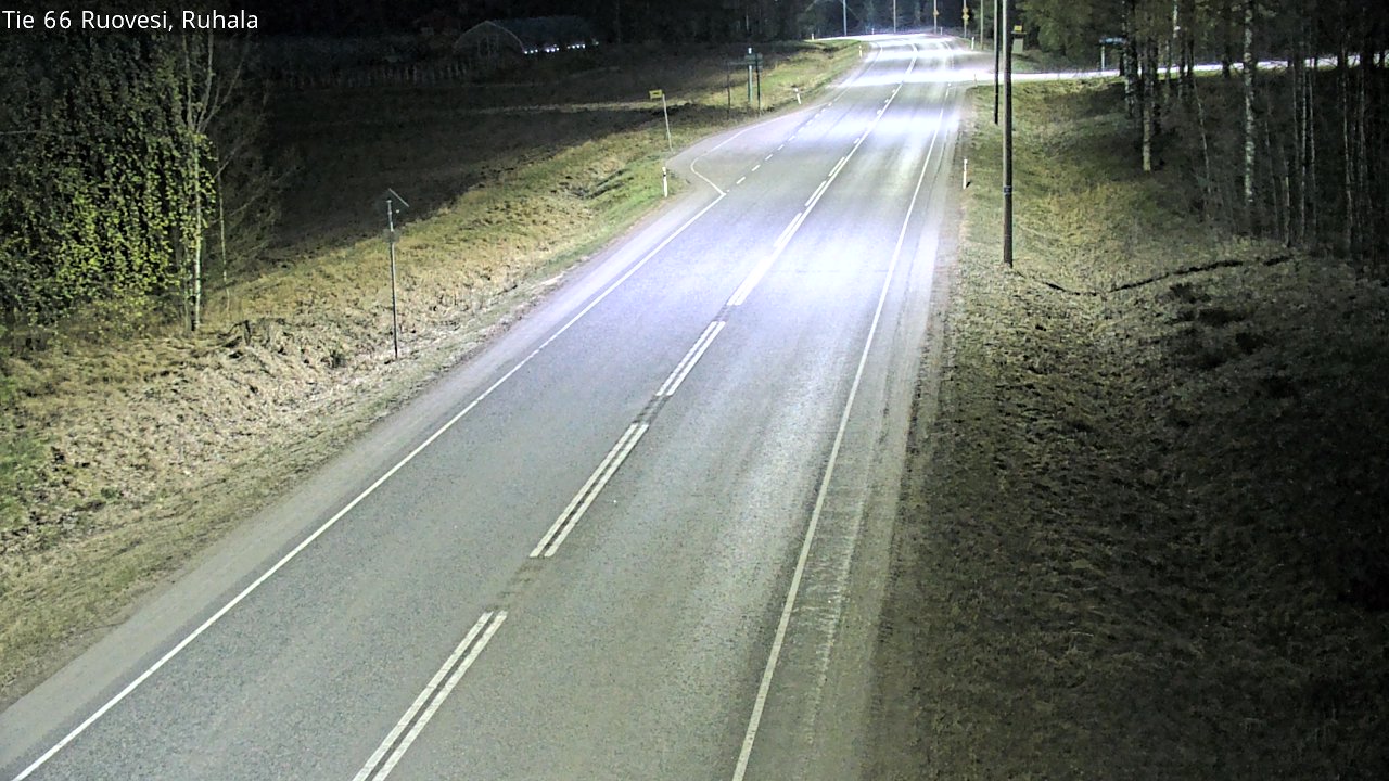 Weather Camera Image Väg 66 Ruovesi, Ruhala, Ruovesi, Pirkanmaa