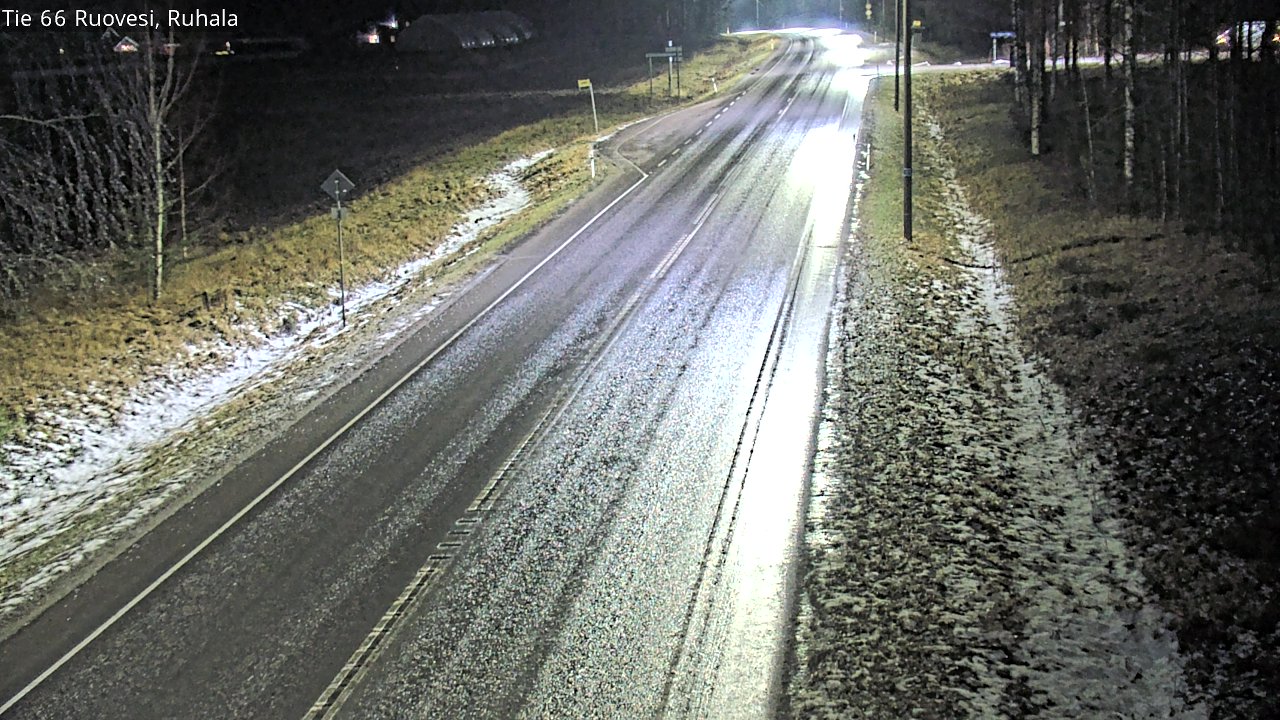 Weather Camera Image Väg 66 Ruovesi, Ruhala, Ruovesi, Pirkanmaa