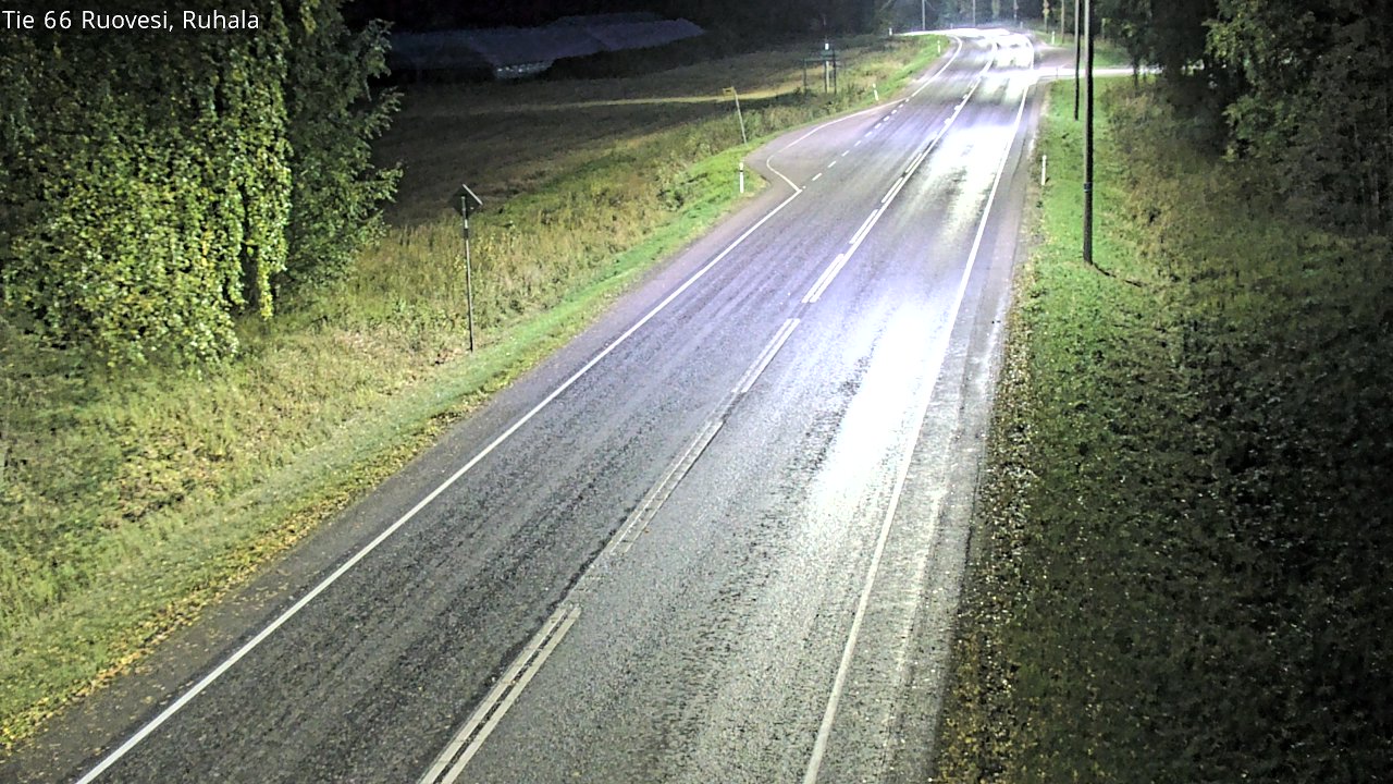 Weather Camera Image Väg 66 Ruovesi, Ruhala, Ruovesi, Pirkanmaa