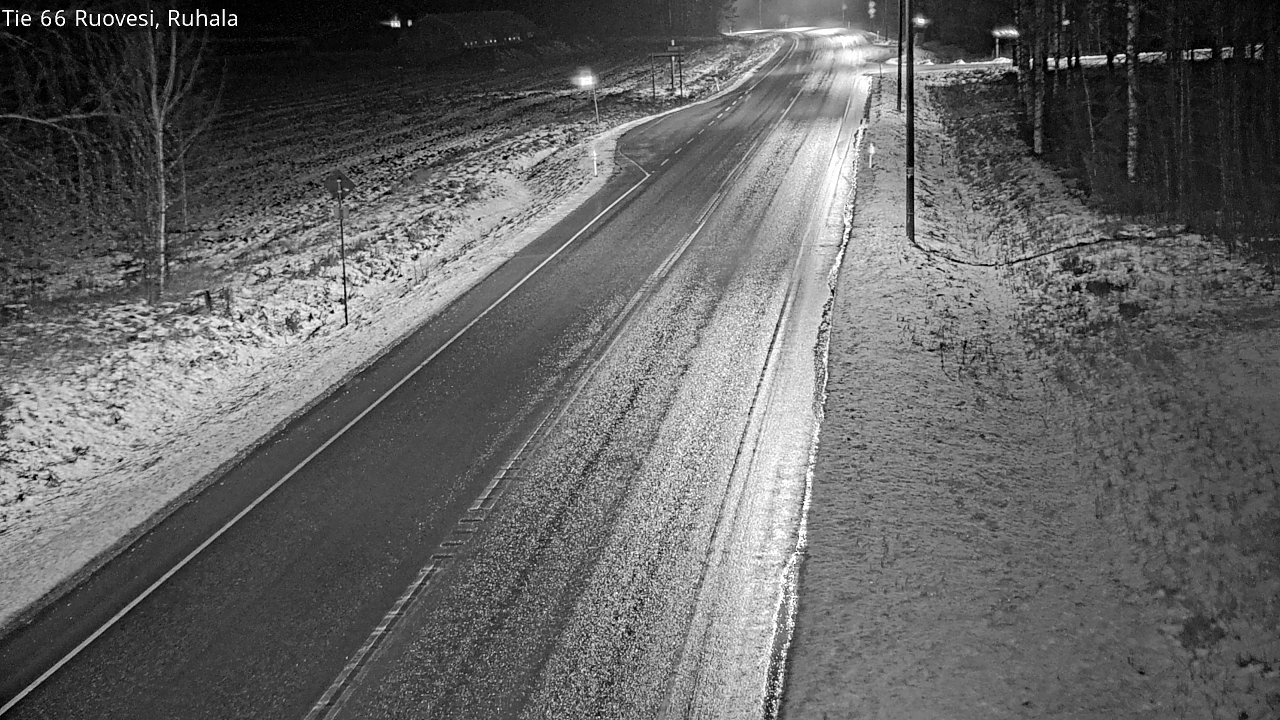 Weather Camera Image Road 66 Ruovesi, Ruhala, Ruovesi, Pirkanmaa