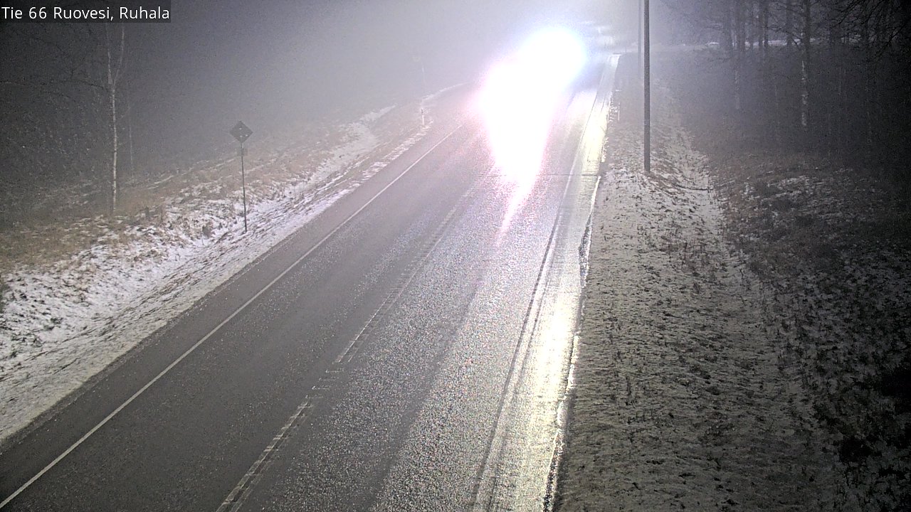 Weather Camera Image Road 66 Ruovesi, Ruhala, Ruovesi, Pirkanmaa