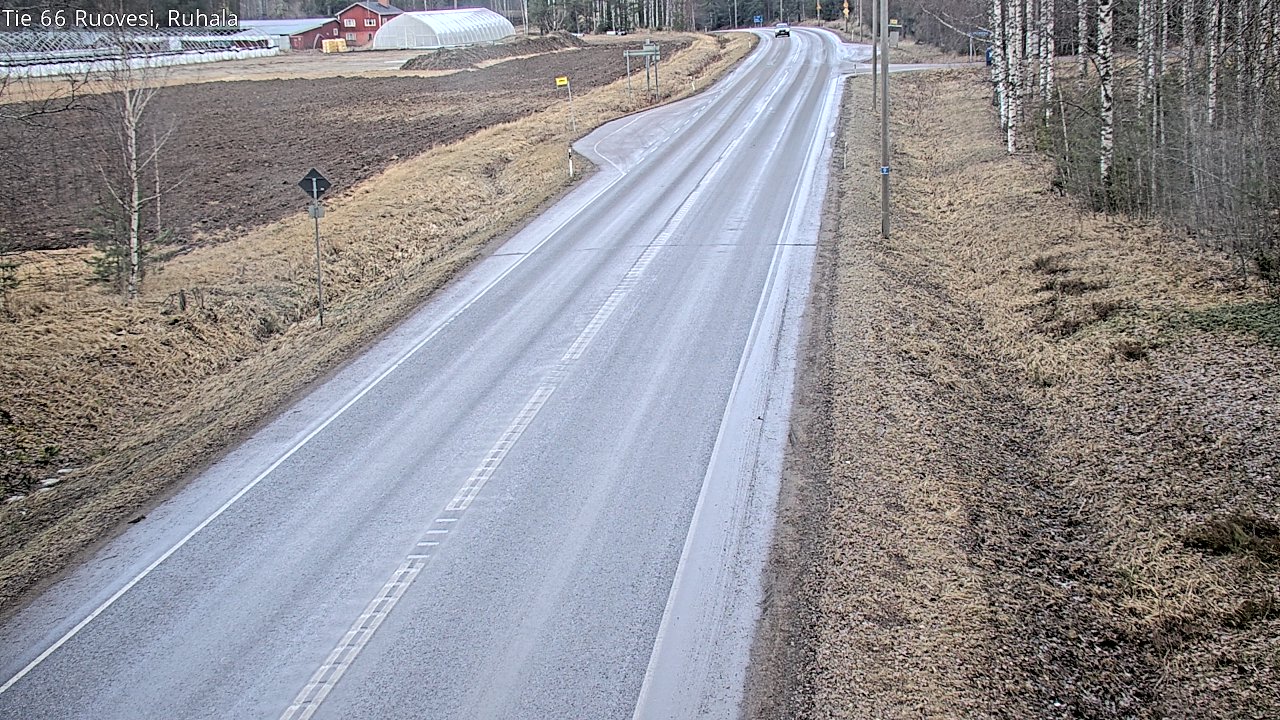 Weather Camera Image Road 66 Ruovesi, Ruhala, Ruovesi, Pirkanmaa