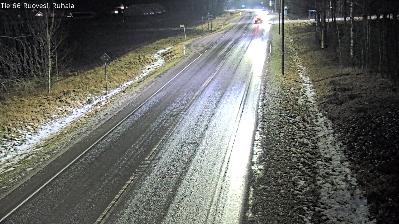 Weather Camera Image Väg 66 Ruovesi, Ruhala, Ruovesi, Pirkanmaa