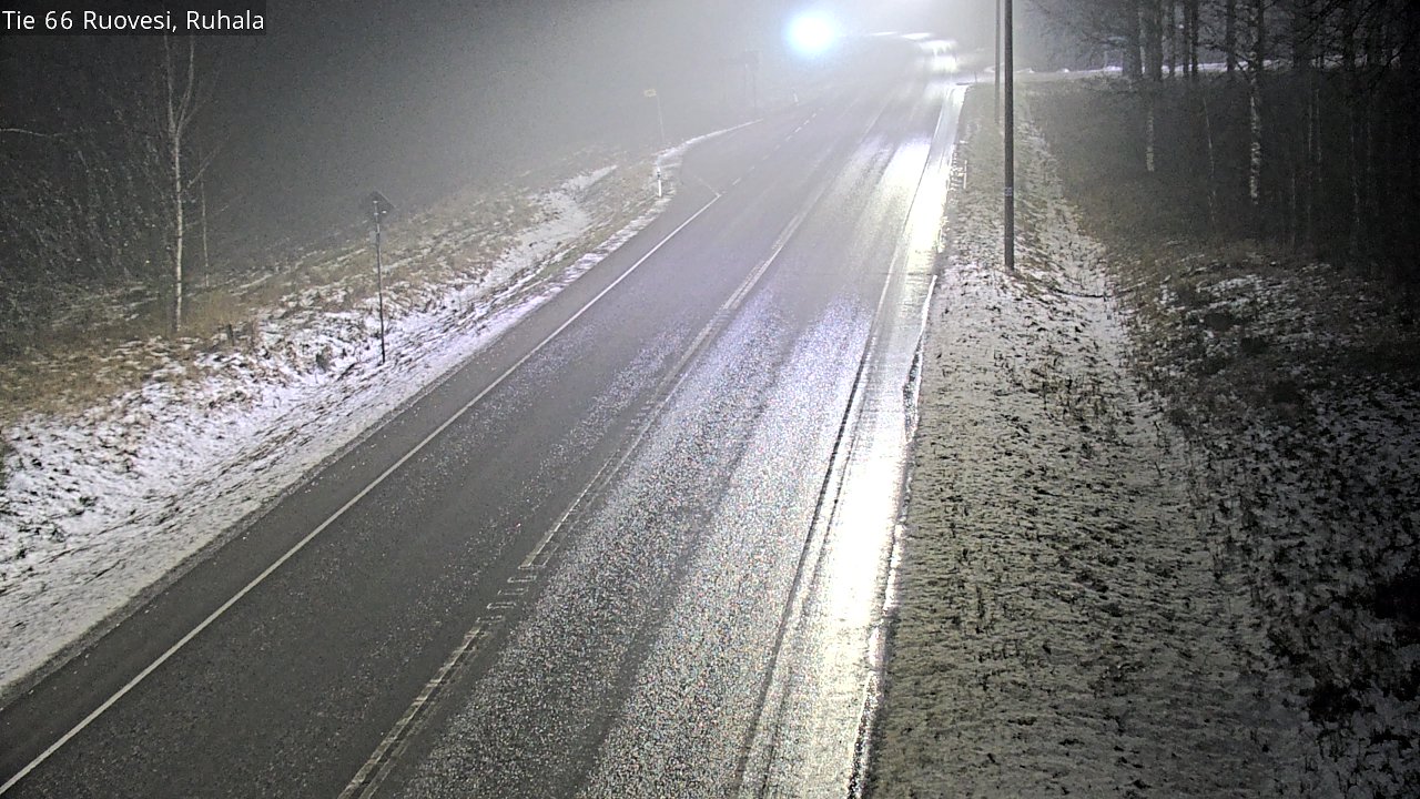 Weather Camera Image Road 66 Ruovesi, Ruhala, Ruovesi, Pirkanmaa