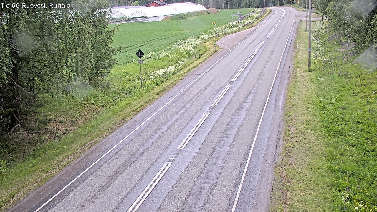 Weather Camera Image Road 66 Ruovesi, Ruhala, Ruovesi, Pirkanmaa