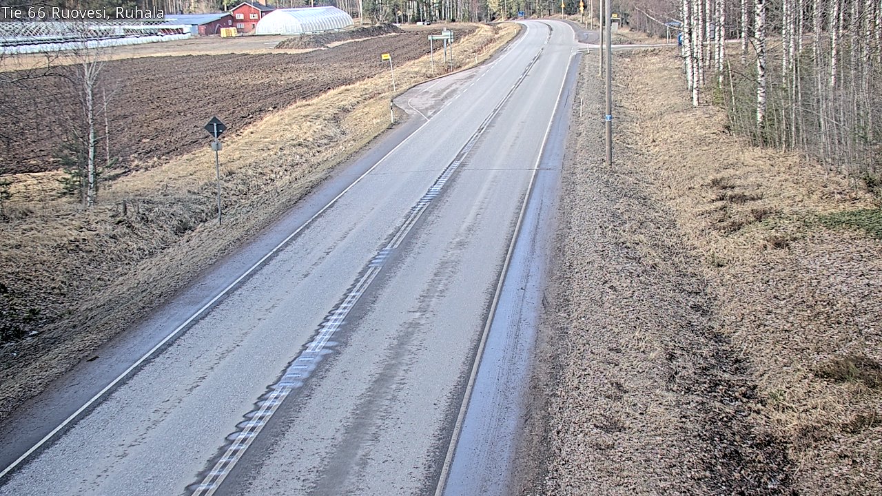 Weather Camera Image Road 66 Ruovesi, Ruhala, Ruovesi, Pirkanmaa