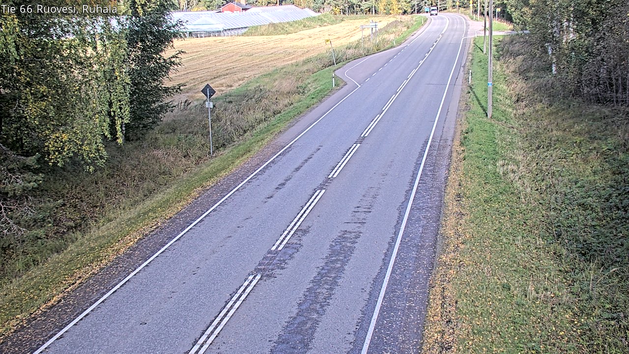 Weather Camera Image Väg 66 Ruovesi, Ruhala, Ruovesi, Pirkanmaa
