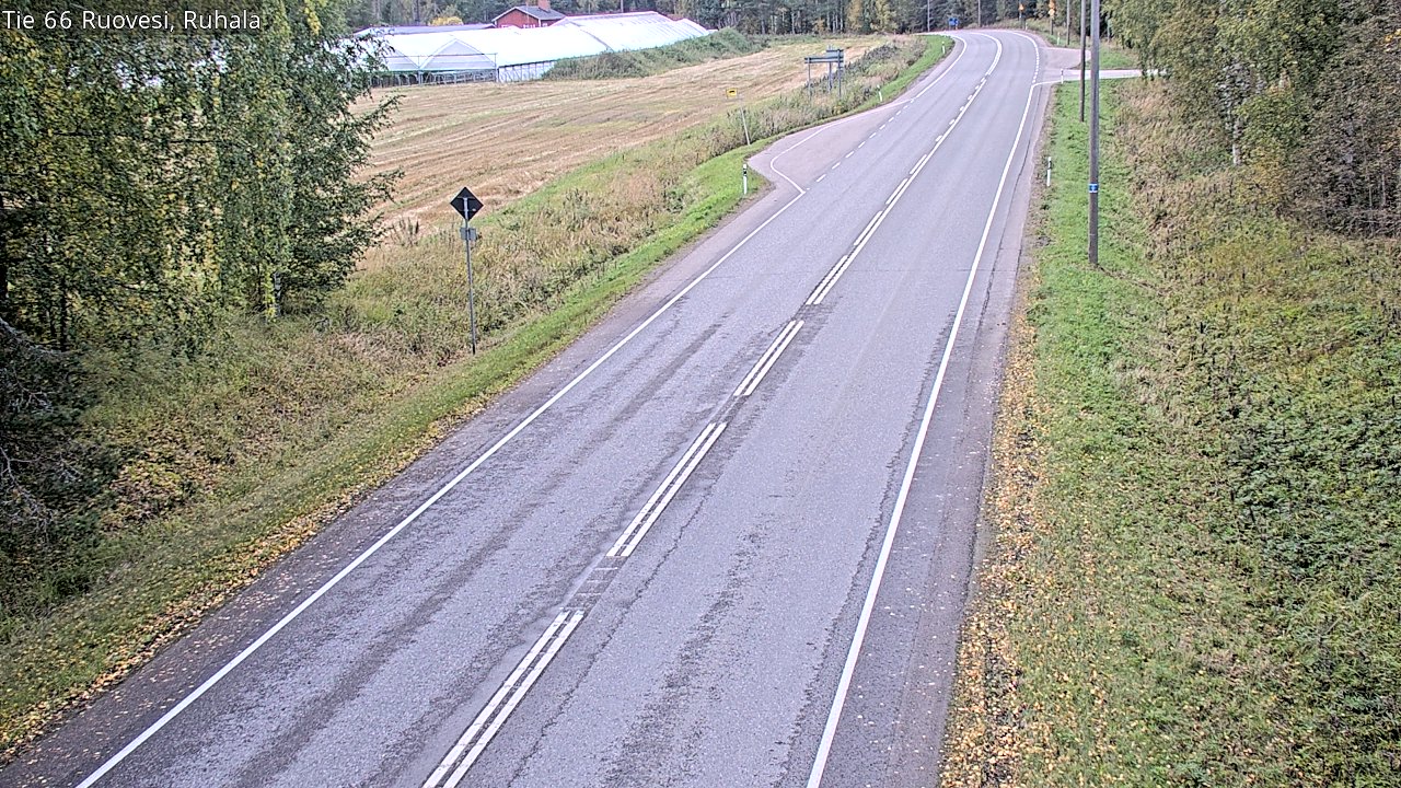Weather Camera Image Väg 66 Ruovesi, Ruhala, Ruovesi, Pirkanmaa