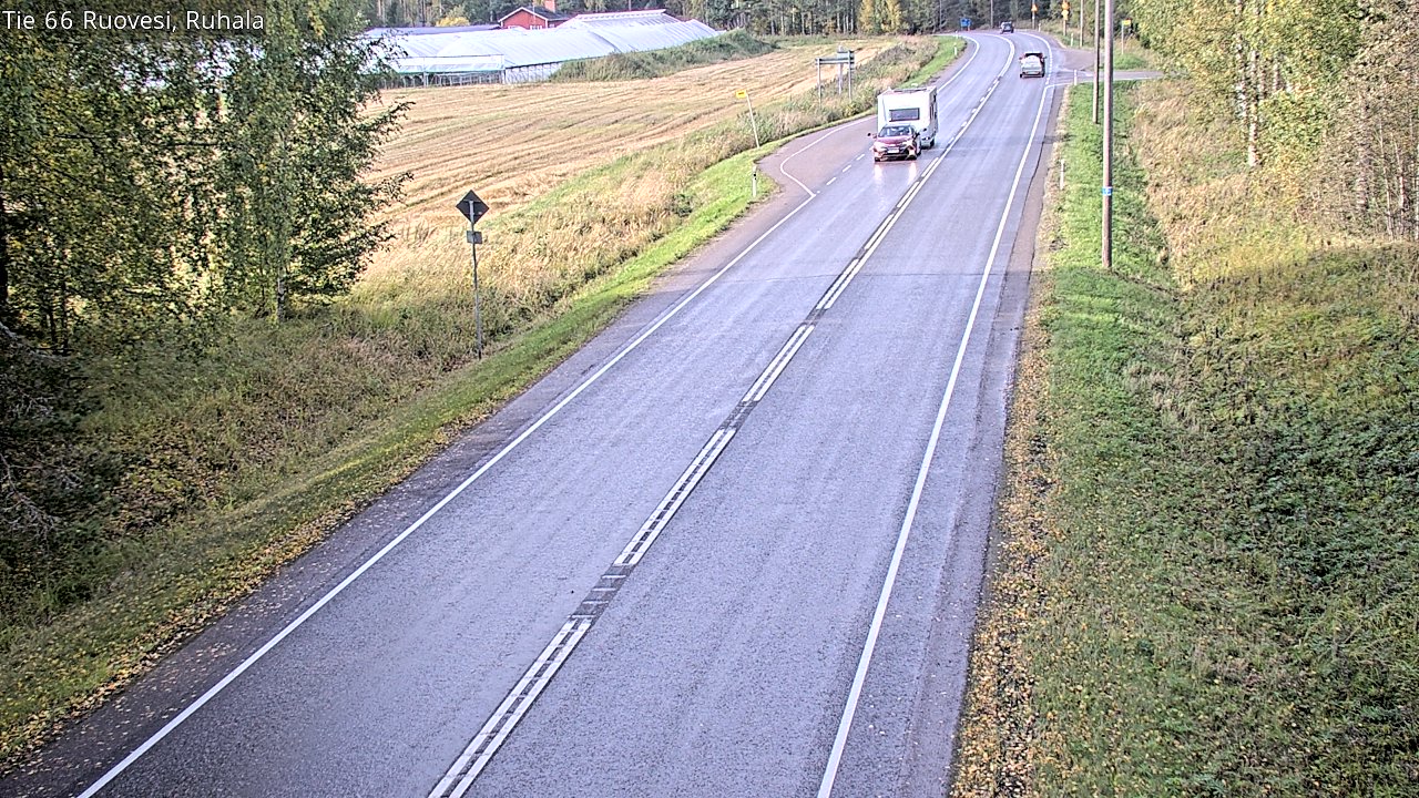 Weather Camera Image Väg 66 Ruovesi, Ruhala, Ruovesi, Pirkanmaa