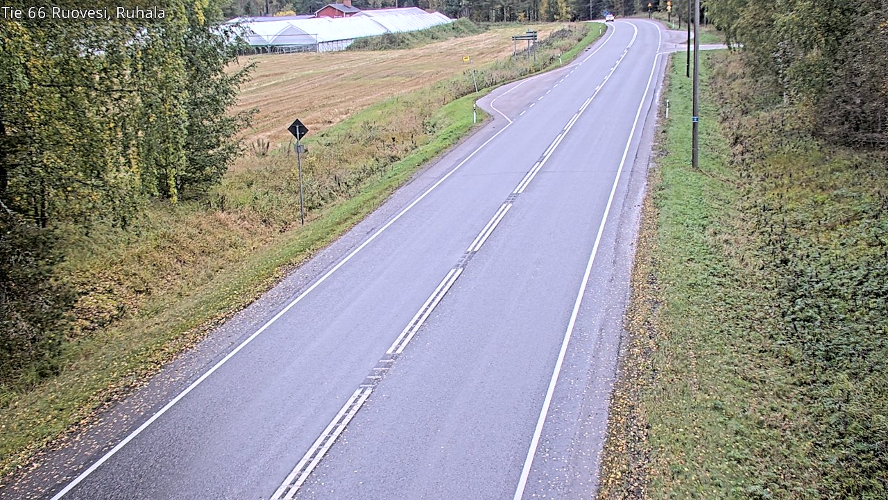 Weather Camera Image Väg 66 Ruovesi, Ruhala, Ruovesi, Pirkanmaa
