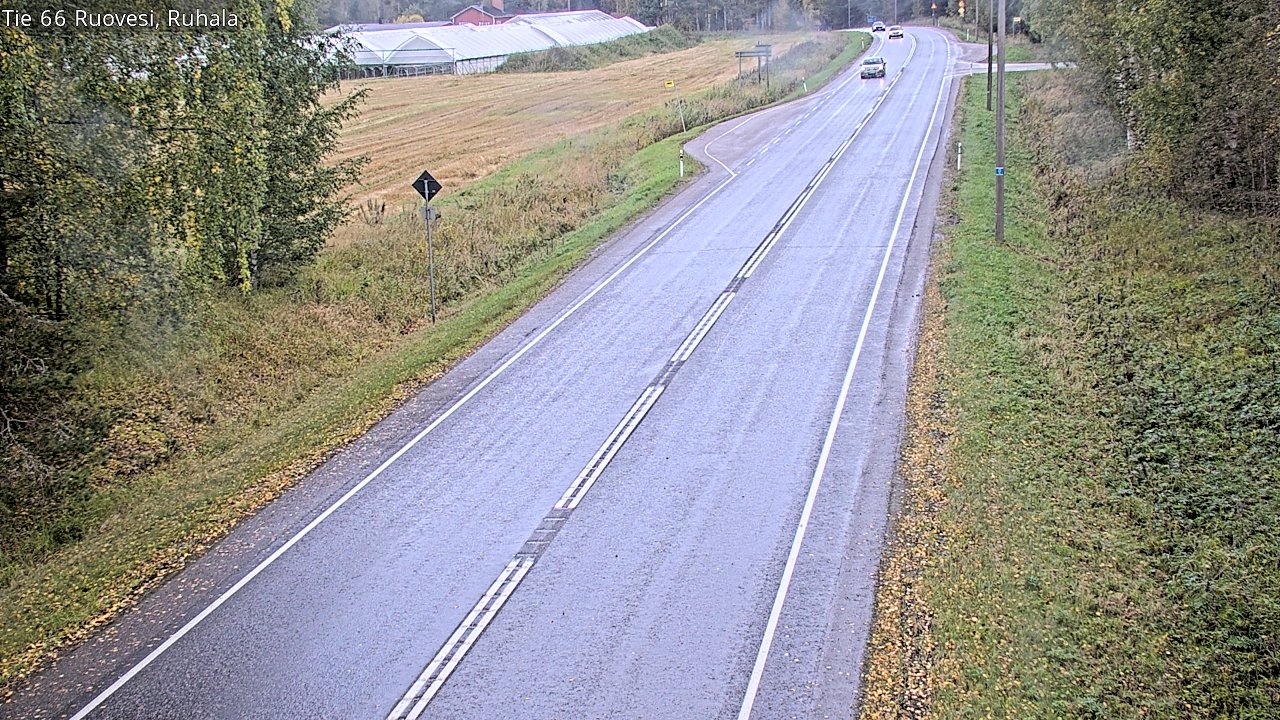 Weather Camera Image Väg 66 Ruovesi, Ruhala, Ruovesi, Pirkanmaa