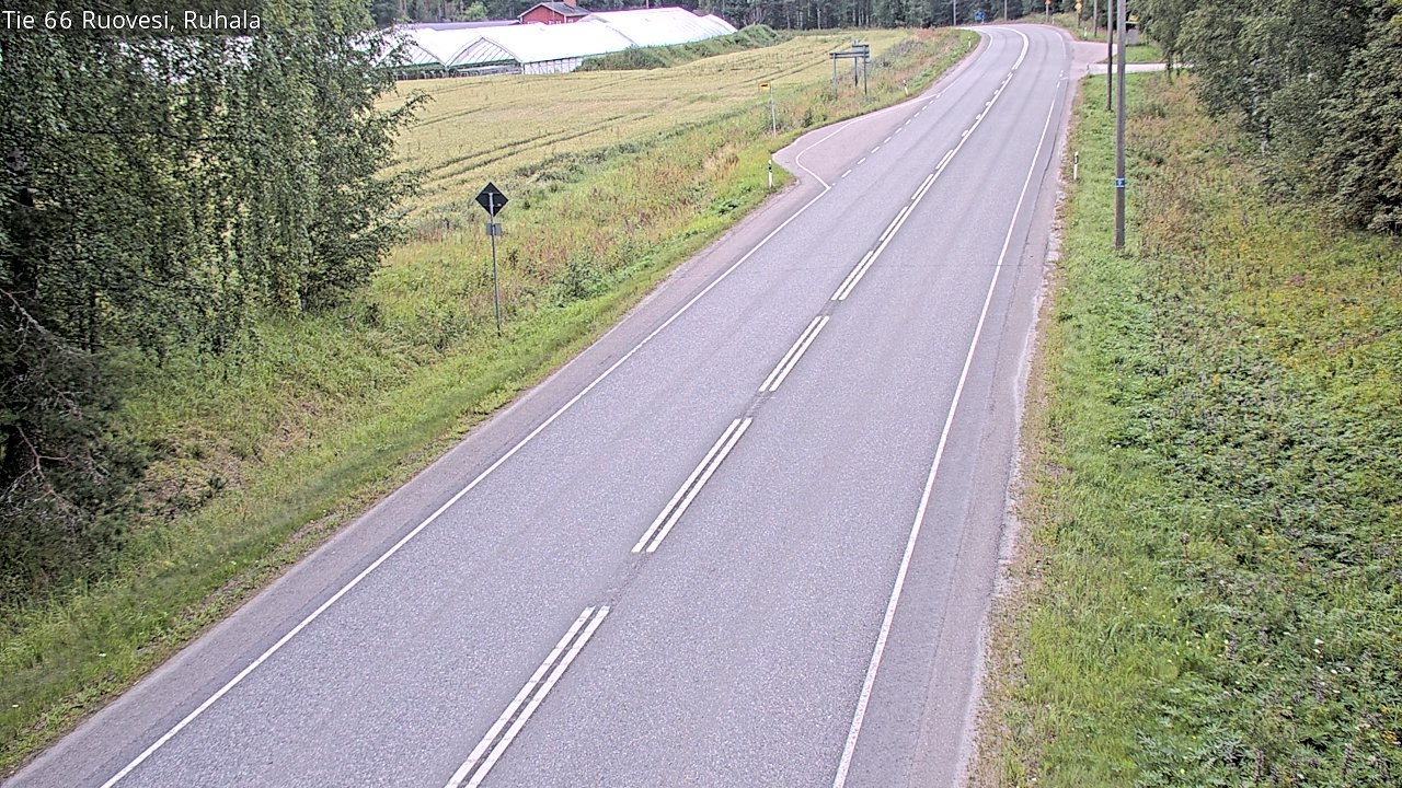Weather Camera Image Road 66 Ruovesi, Ruhala, Ruovesi, Pirkanmaa