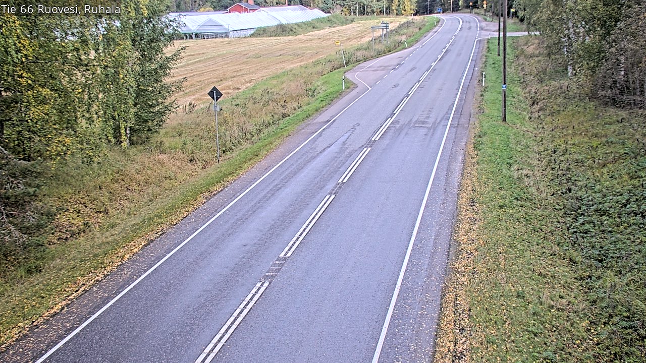 Weather Camera Image Väg 66 Ruovesi, Ruhala, Ruovesi, Pirkanmaa