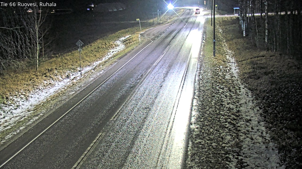 Weather Camera Image Väg 66 Ruovesi, Ruhala, Ruovesi, Pirkanmaa