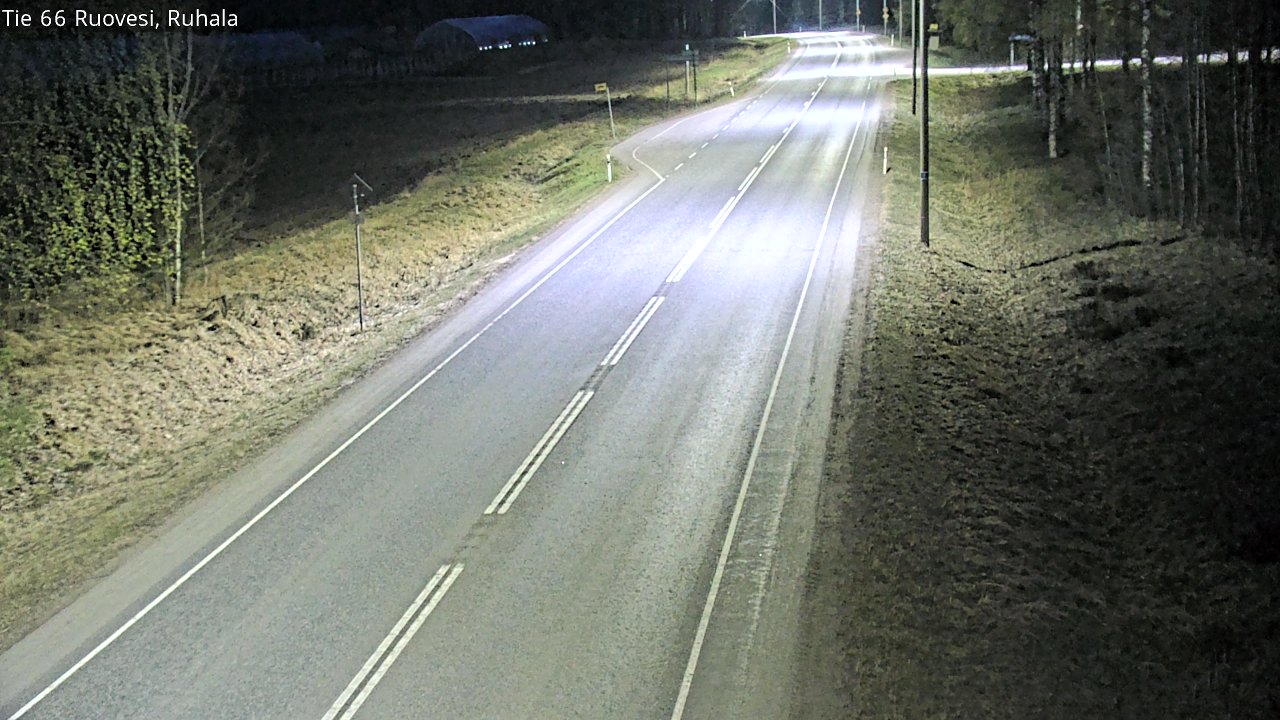 Weather Camera Image Väg 66 Ruovesi, Ruhala, Ruovesi, Pirkanmaa