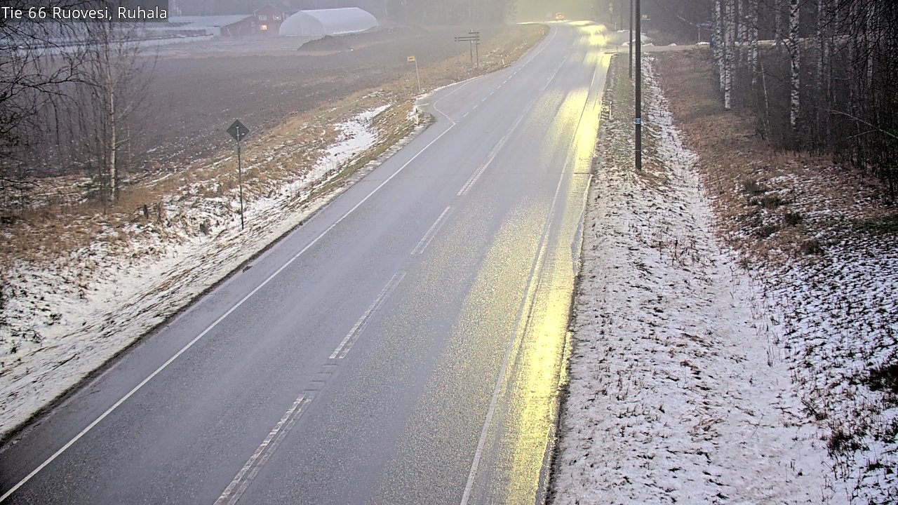 Weather Camera Image Road 66 Ruovesi, Ruhala, Ruovesi, Pirkanmaa