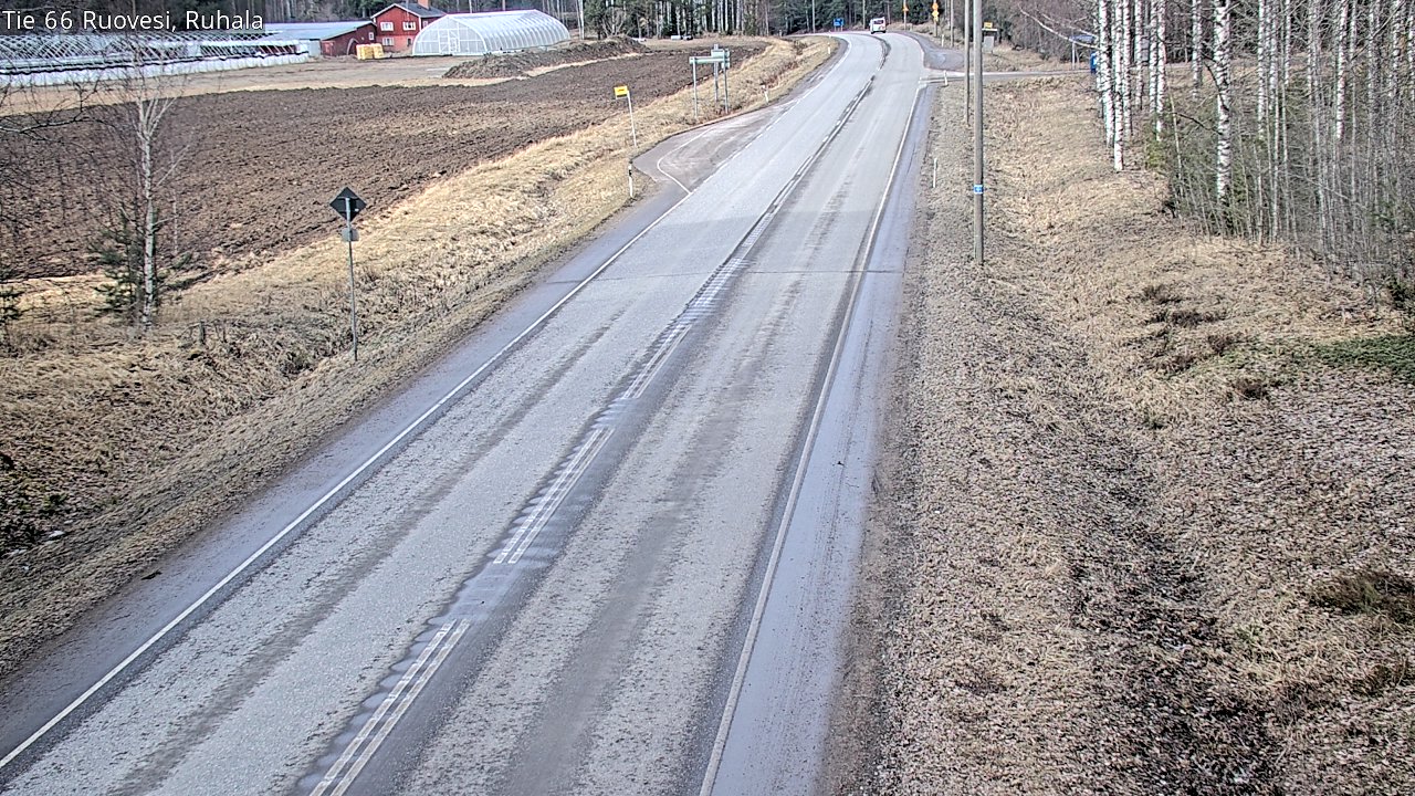 Weather Camera Image Road 66 Ruovesi, Ruhala, Ruovesi, Pirkanmaa