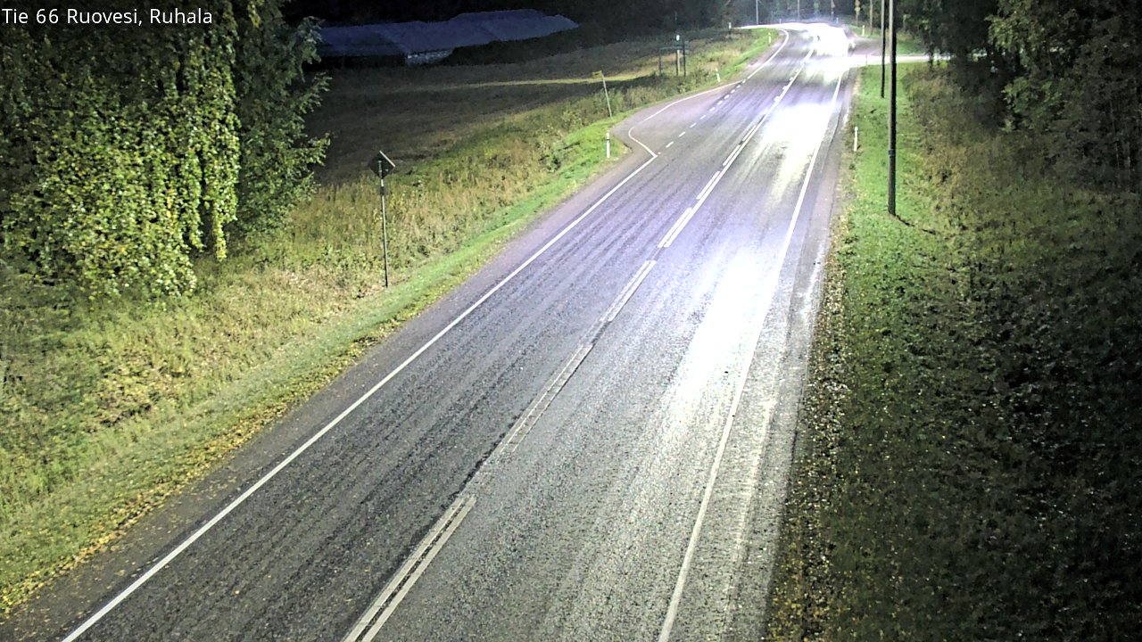 Weather Camera Image Väg 66 Ruovesi, Ruhala, Ruovesi, Pirkanmaa