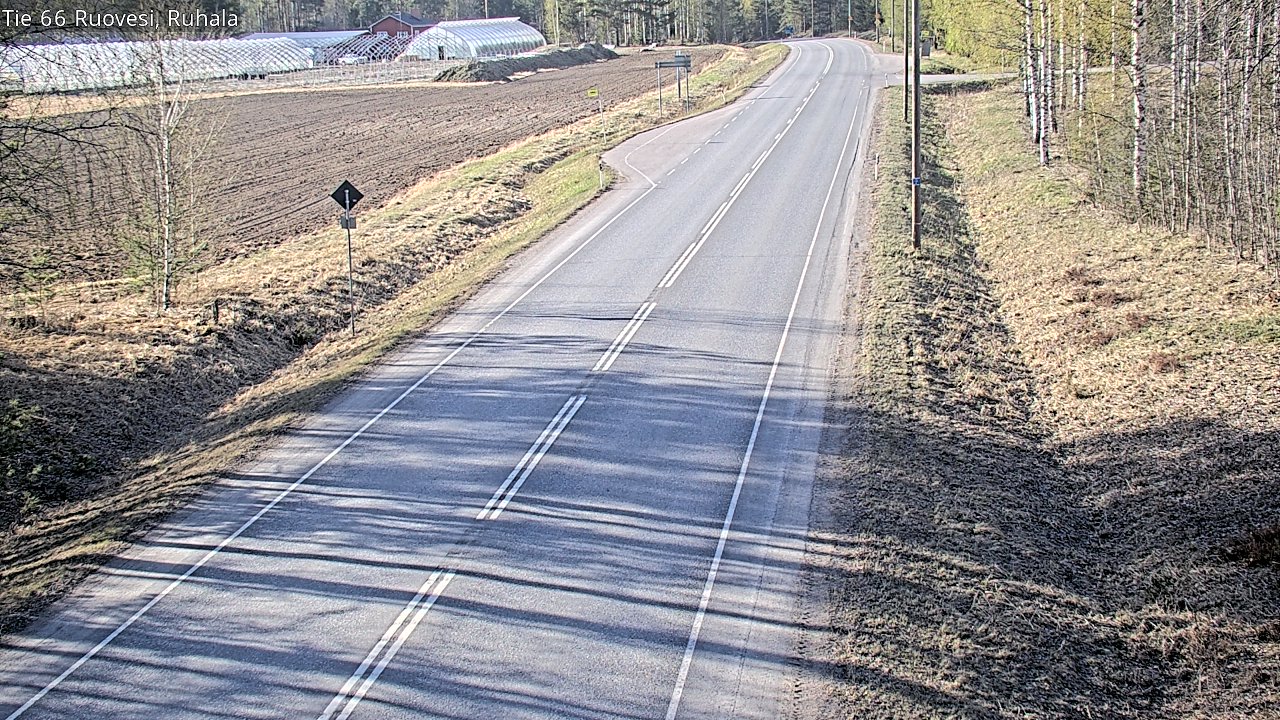 Weather Camera Image Väg 66 Ruovesi, Ruhala, Ruovesi, Pirkanmaa