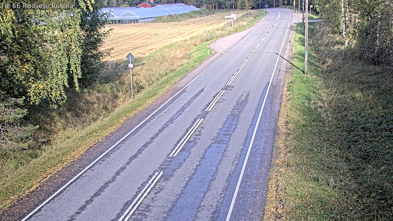 Weather Camera Image Väg 66 Ruovesi, Ruhala, Ruovesi, Pirkanmaa