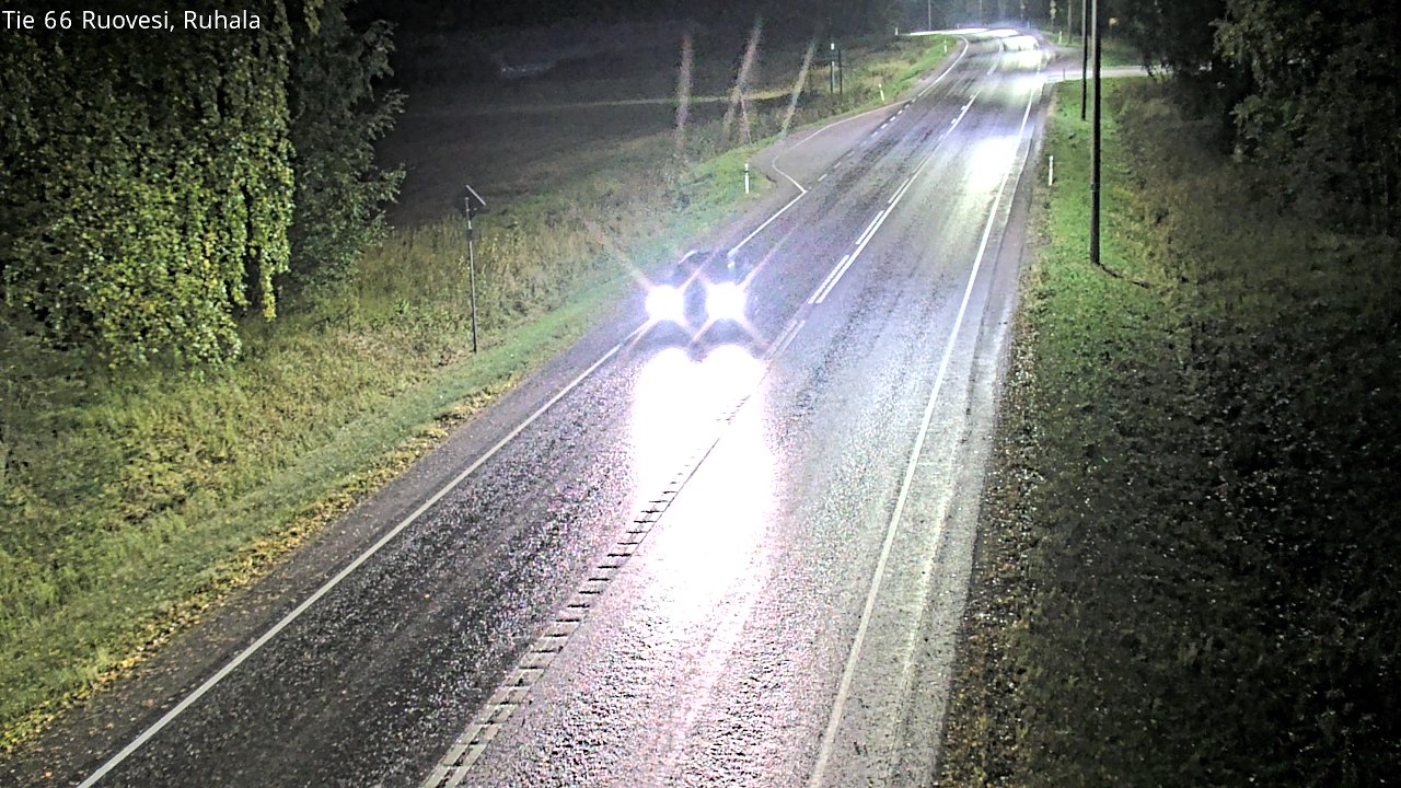 Weather Camera Image Väg 66 Ruovesi, Ruhala, Ruovesi, Pirkanmaa