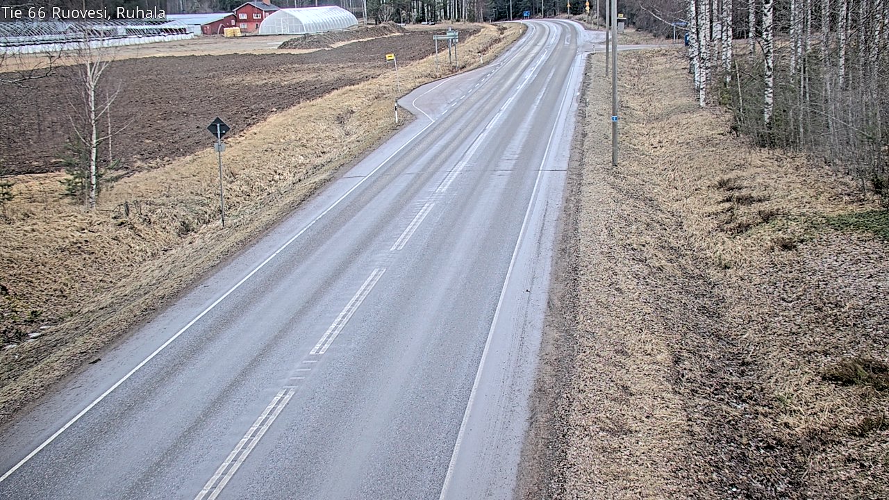 Weather Camera Image Road 66 Ruovesi, Ruhala, Ruovesi, Pirkanmaa