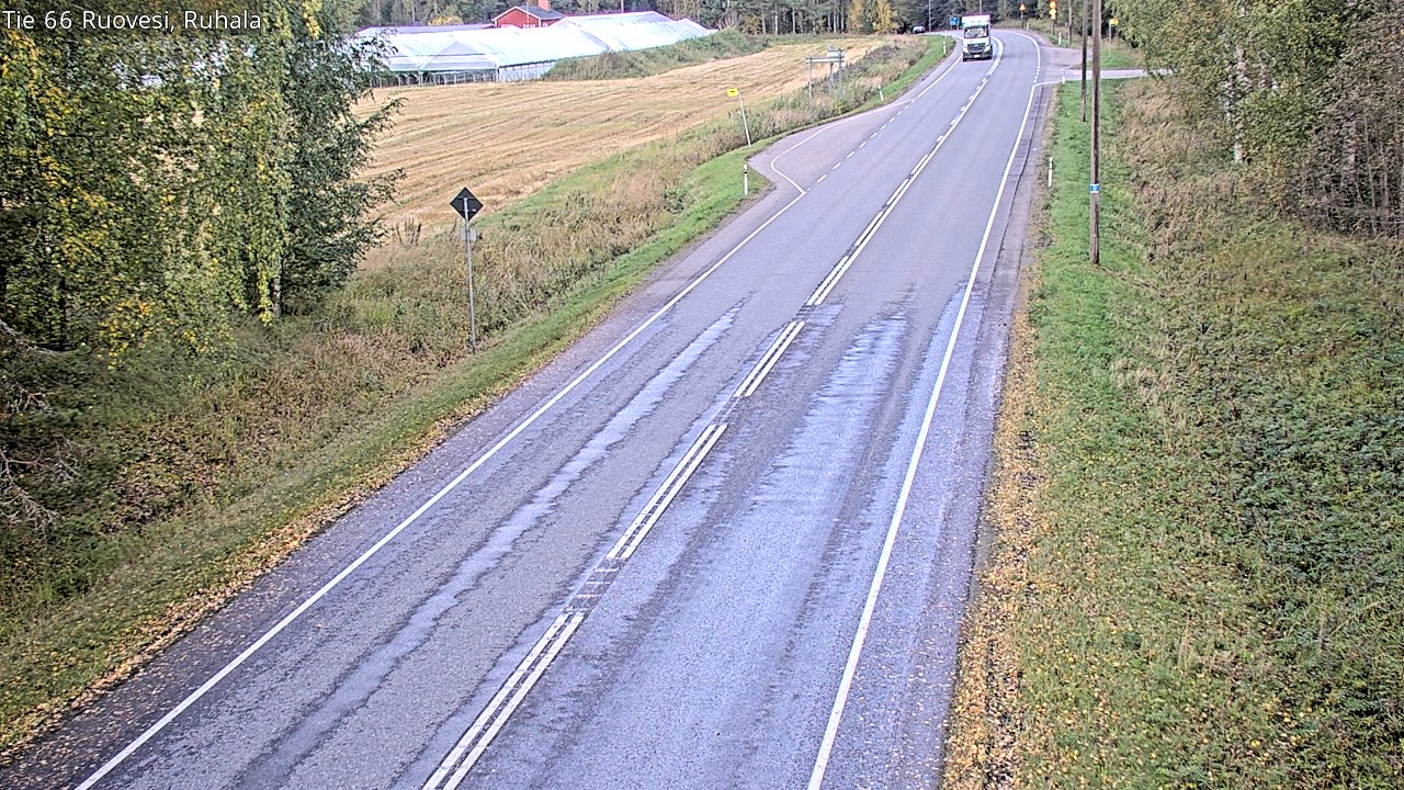 Weather Camera Image Väg 66 Ruovesi, Ruhala, Ruovesi, Pirkanmaa
