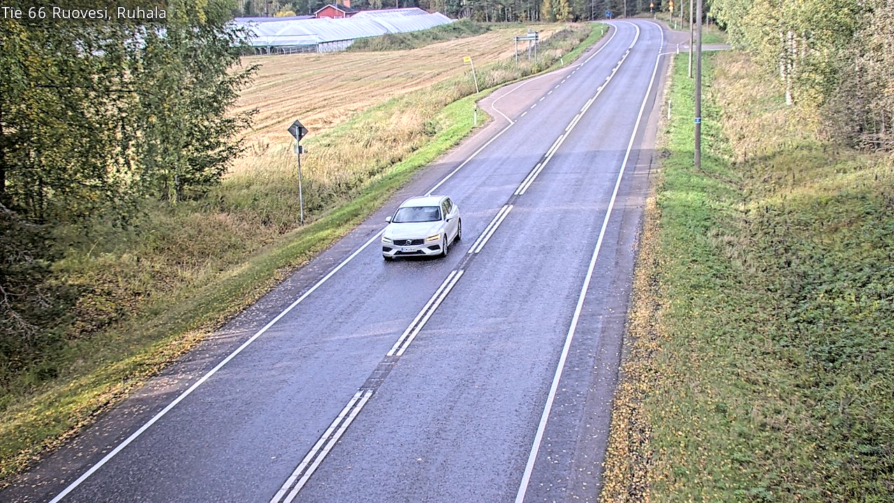 Weather Camera Image Väg 66 Ruovesi, Ruhala, Ruovesi, Pirkanmaa