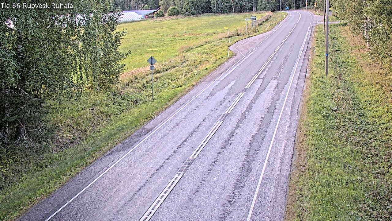 Weather Camera Image Road 66 Ruovesi, Ruhala, Ruovesi, Pirkanmaa