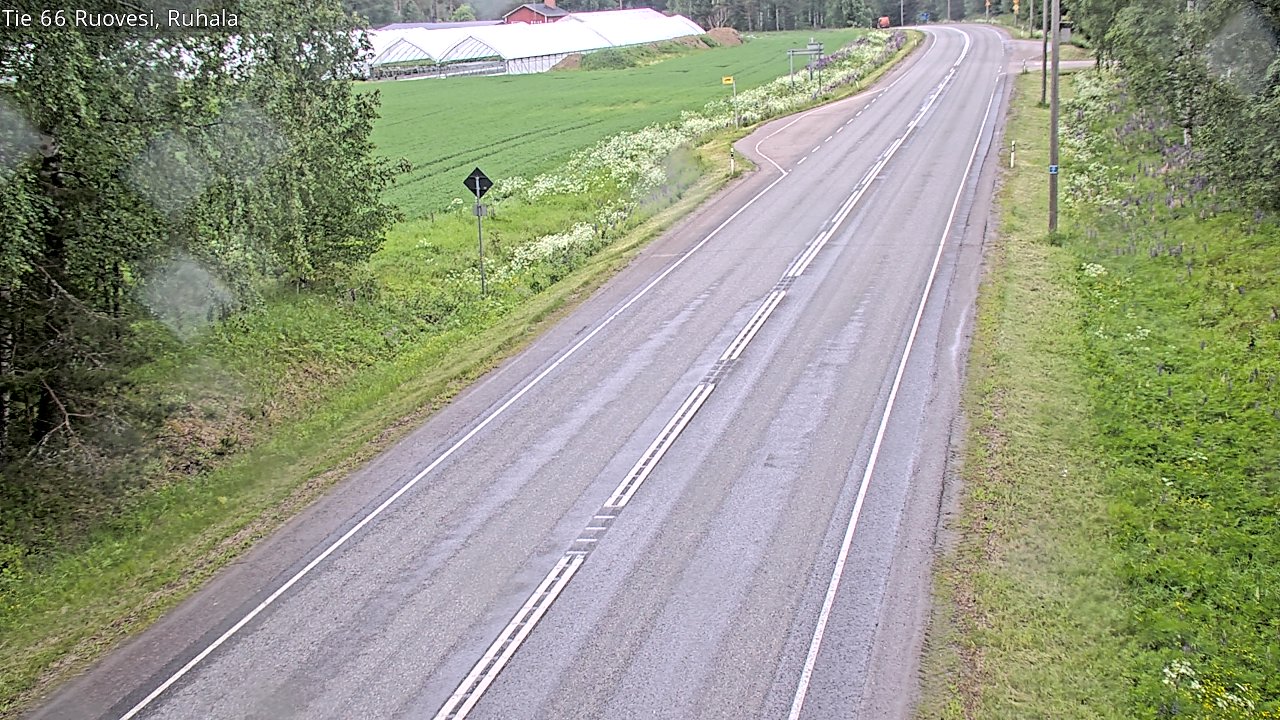 Weather Camera Image Väg 66 Ruovesi, Ruhala, Ruovesi, Pirkanmaa