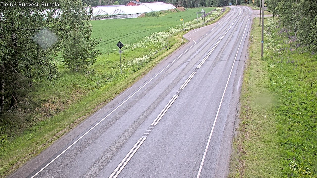 Weather Camera Image Väg 66 Ruovesi, Ruhala, Ruovesi, Pirkanmaa