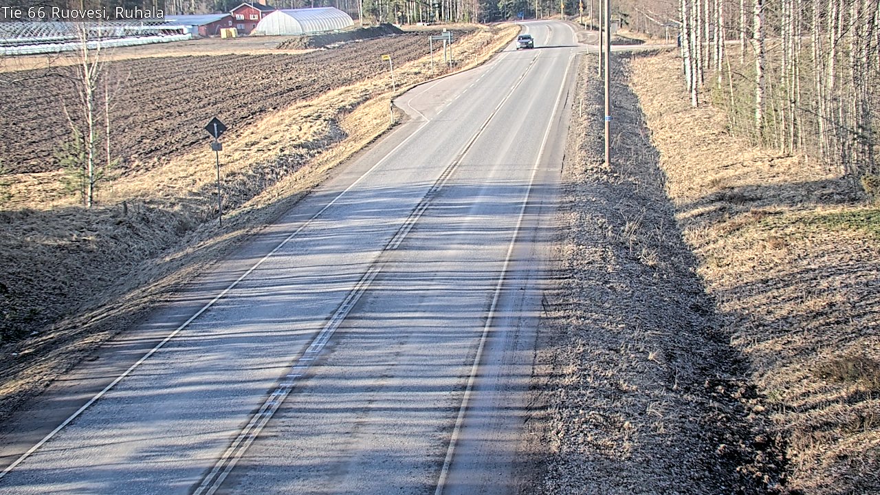 Weather Camera Image Väg 66 Ruovesi, Ruhala, Ruovesi, Pirkanmaa
