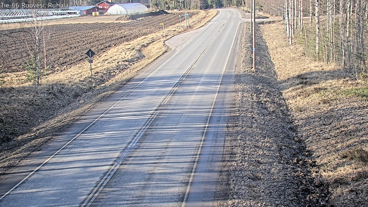 Weather Camera Image Väg 66 Ruovesi, Ruhala, Ruovesi, Pirkanmaa