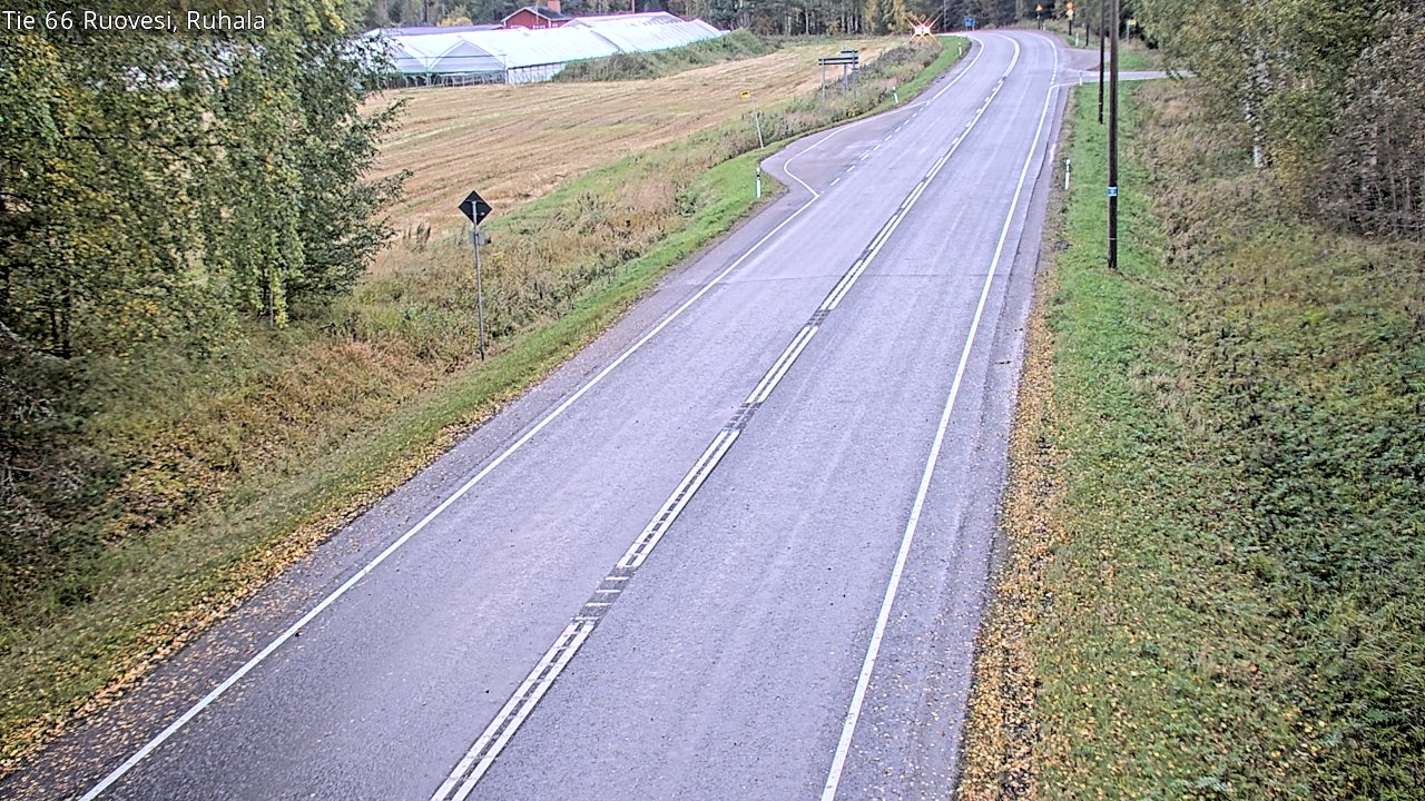 Weather Camera Image Väg 66 Ruovesi, Ruhala, Ruovesi, Pirkanmaa