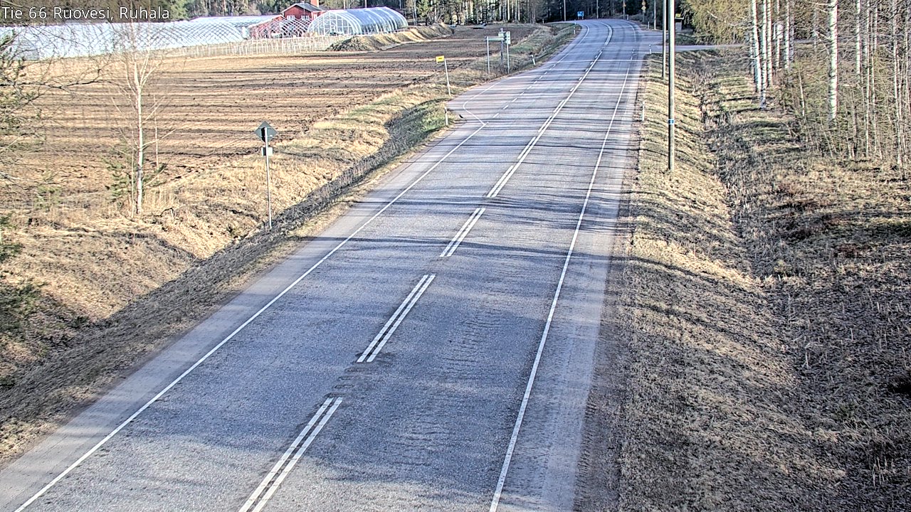 Weather Camera Image Väg 66 Ruovesi, Ruhala, Ruovesi, Pirkanmaa