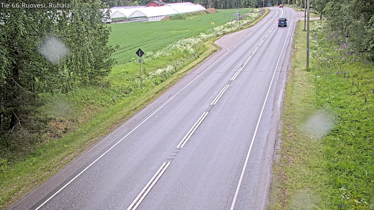 Weather Camera Image Väg 66 Ruovesi, Ruhala, Ruovesi, Pirkanmaa