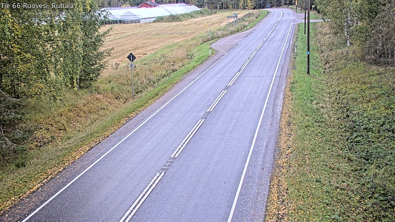 Weather Camera Image Väg 66 Ruovesi, Ruhala, Ruovesi, Pirkanmaa