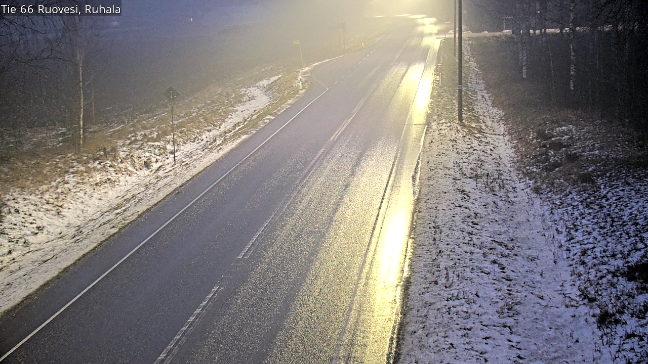 Weather Camera Image Road 66 Ruovesi, Ruhala, Ruovesi, Pirkanmaa