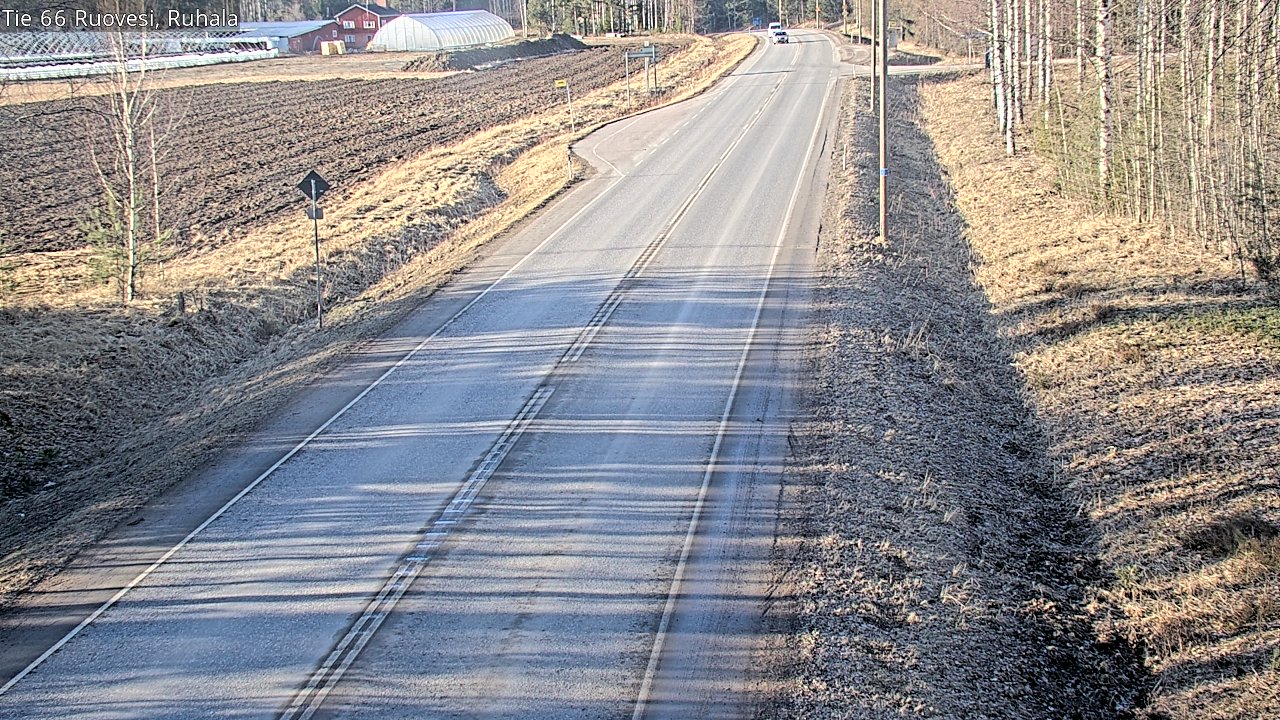 Weather Camera Image Väg 66 Ruovesi, Ruhala, Ruovesi, Pirkanmaa