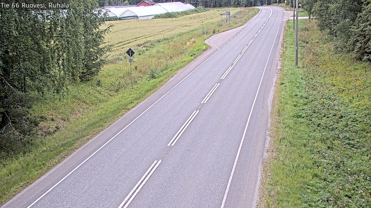 Weather Camera Image Road 66 Ruovesi, Ruhala, Ruovesi, Pirkanmaa