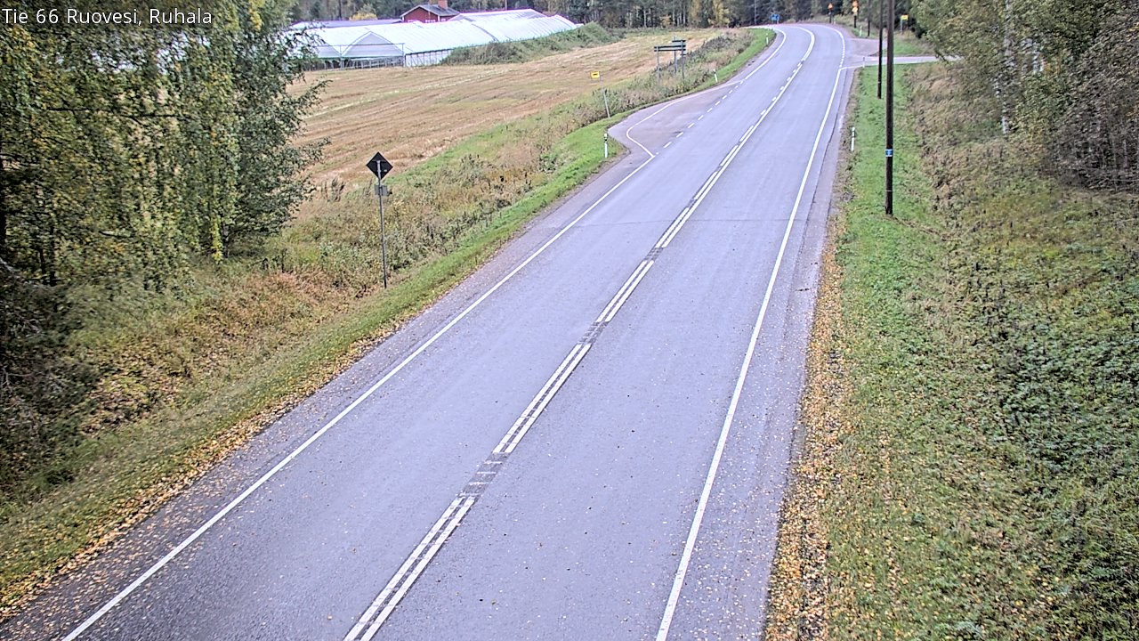 Weather Camera Image Road 66 Ruovesi, Ruhala, Ruovesi, Pirkanmaa