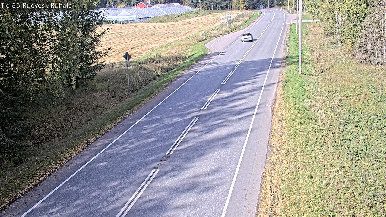 Weather Camera Image Väg 66 Ruovesi, Ruhala, Ruovesi, Pirkanmaa
